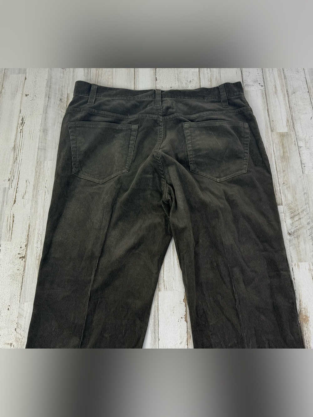 Gap Womens Wide Leg Corduroy Pants Brown Size 12 (34x31) - Picture 9 of 10